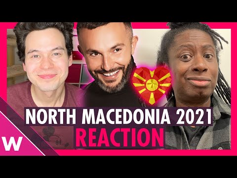 North Macedonia Eurovision 2021 Reaction | Vasil - Here I Stand