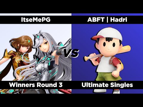 Super Smash QWERTZ #9  - Winners Round 3 - ItseMePG (Aegis) vs. ABFT | Hadri (Ness)