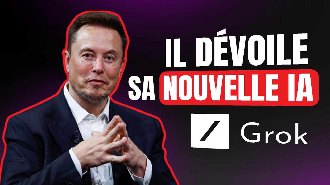 ELON MUSK lance sa nouvelle IA (mieux que ChatGPT)