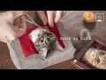 羊毛フェルトで猫を作るのYouTubeサムネイル