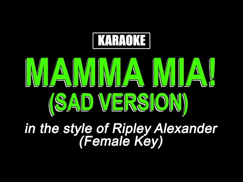 Karaoke - Mamma Mia! - Ripley Alexander (Female Key)