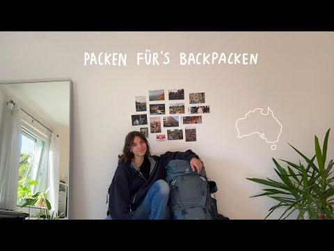 Packen für ein Jahr Work and Travel Australien | Backpacking Australia 2023