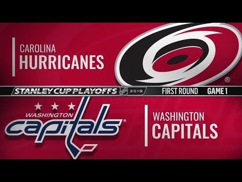 Hurricanes vs Capitals  First Round  Game 1   Apr 11,  2019