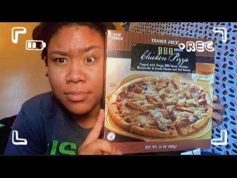 TJ’s Barbecue Chicken Pizza!(With Gouda Cheese)