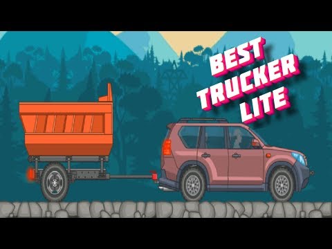 Playing the Game Best Trucker Lite transferring iron to a steel plant