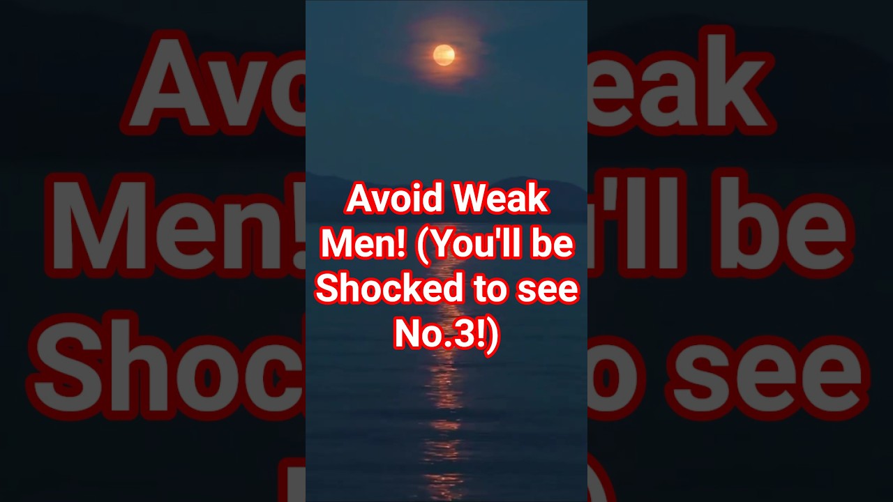 7 Signs of a Weak Man – Avoid These!