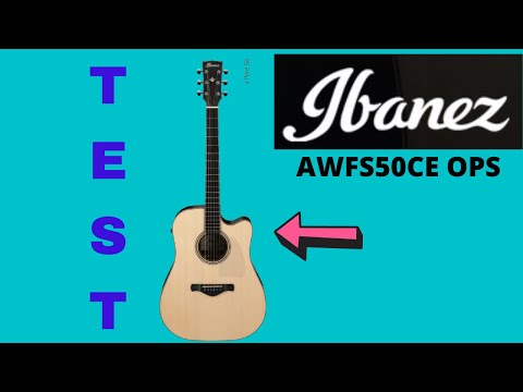 Test Ibanez AWFS580CE