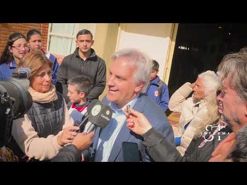Llaryora en Capilla del Carmen: la nota