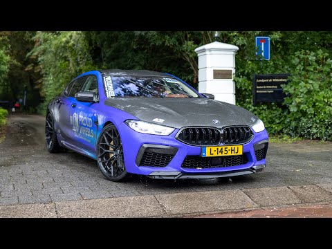 820HP G-Power BMW M8 Gran Coupe with Decat Akrapovic Exhaust - LOUD Revs & Accelerations !