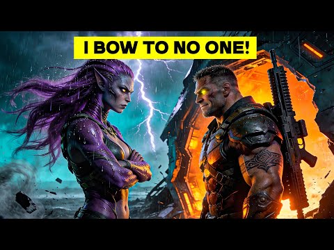 Alien Empress Was Feared By Everyone, Until She Met The Human | Galaxy HFY