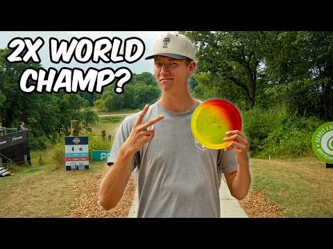 Disc Golf World Championship Practice Round (Toboggan)
