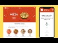 Food Ordering App UI Design Using React Next Js Responsive Restaurant Website
