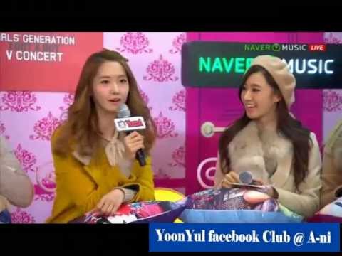 130105 NAVER V Concert SNSD YoonYul cut