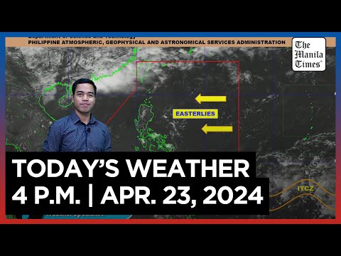 Today's Weather, 4 P.M. Apr. 23, 2024