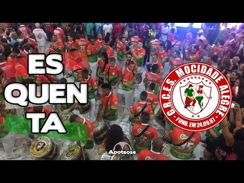 Mocidade Alegre 2017 - Bateria (Esquenta) - Salgueiro Convida