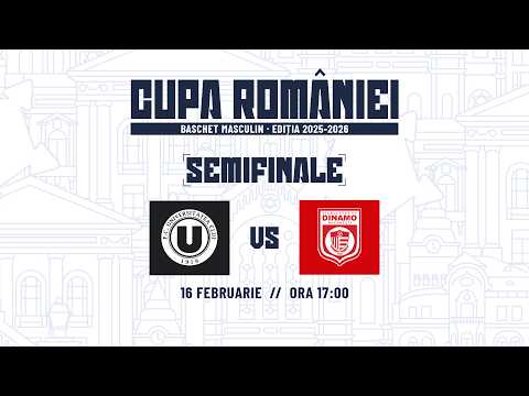 Final 8 - Cupa României Baschet Masculin 25/26  - U-BT Cluj-Napoca - CS Dinamo Bucuresti