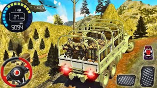 US Offroad Army Truck Driving 3D 2025: Realistic Truck Games! – Android Gameplay