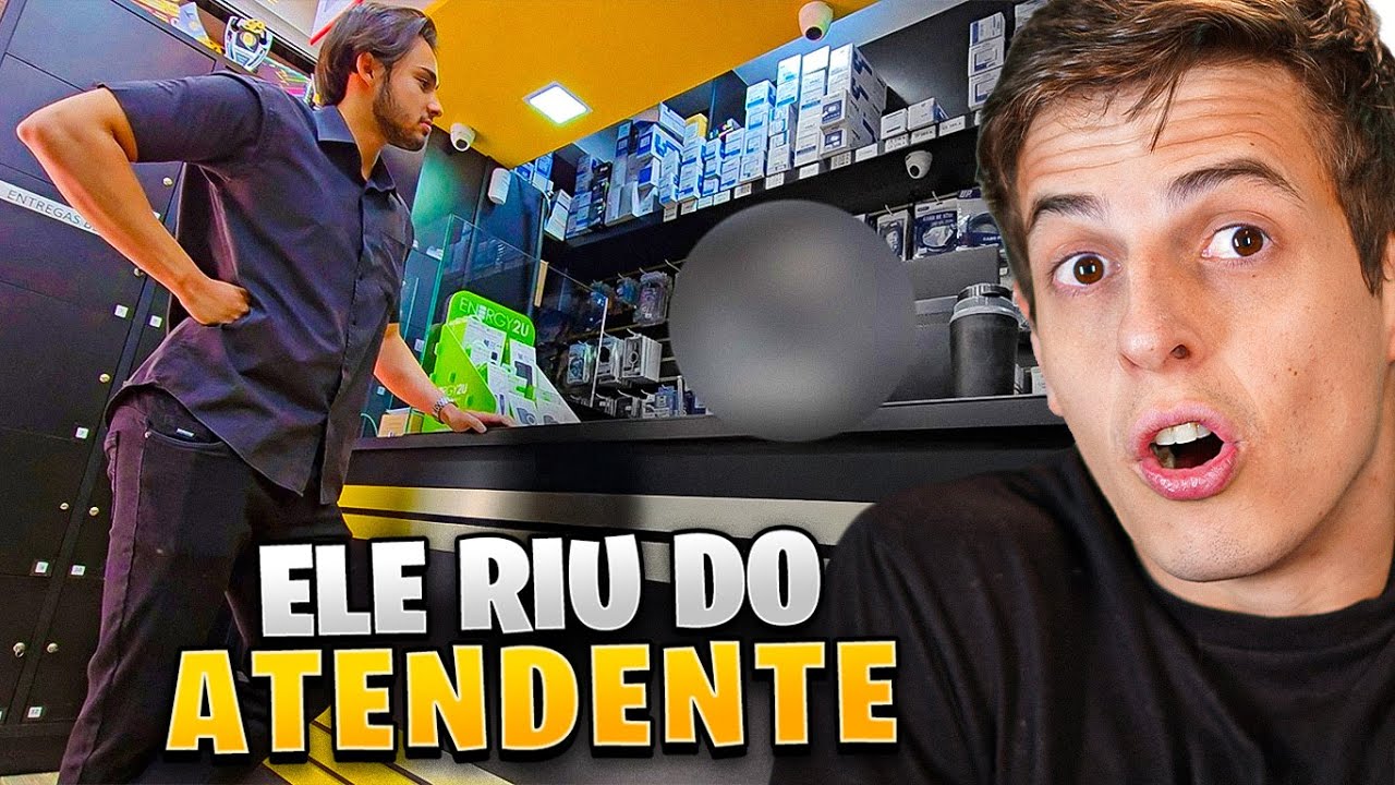 Ele fingiu ser leigo pra comprar um PC na loja física *foi enganado?* - Gustavo Ferrarezi React