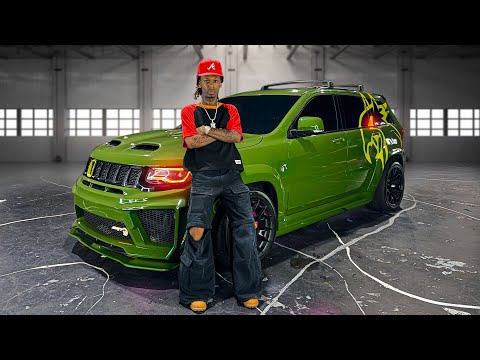 THE CRAZIEST WRAP ON MY WIDEBODY TRACKHAWK..