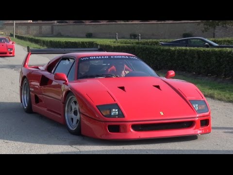 Supercars Accelerating @ Cars & Coffee Italy: Carrera GT, Aventador, GT-R & More!