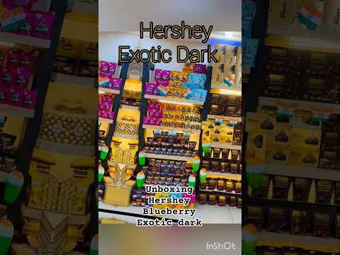 Hershey chocolate exotic dark and kisses chocolate unboxing | Hershey chocolate rakhi gift packs.