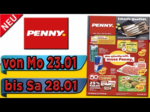 🇩🇪 PENNY Prospekt | Prospekte Angebote und Aktionen | Gültig von 23/01 Bis 28/01