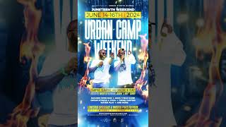 Our hosts will be rocking the stage all weekend at #urbancampweekend … www.urbaneventsglobal.com