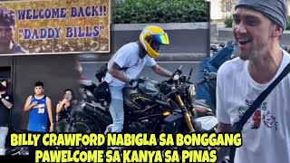 BILLY CRAWFORD NABIGLA SA BONGGANG PAWELCOME NG LOL FAMILY, (BALIK Pinas