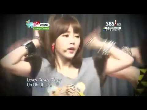 120119 T-ara - Lovey Dovey @ SBS E!TV Cultwo Show