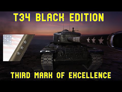 T34 Black Edition Third Mark of Excellence ll World of Tanks Modern Armour - Wot Console