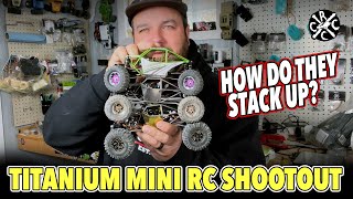 Titanium Mini RC Crawler Shootout!