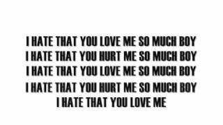 diddy-dirty money-i hate that you love me lyric