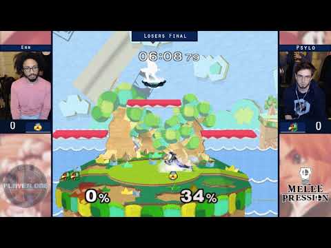 Super Melee Pression 2 - Psylo (Falco) vs. Enn (Sheik) - Losers Final