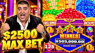 World RECORD BREAKING JACKPOT On Spooky 👻 Link Slot - $2,500 Max Bet 