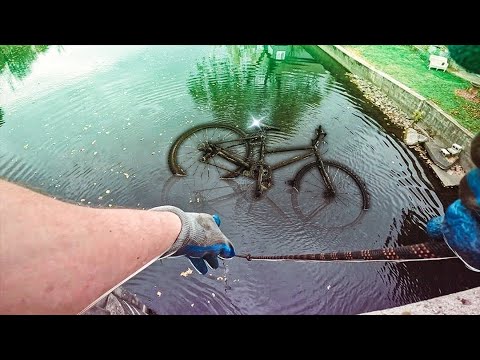 Magnet Fishing Insanely Deep River Produces An Insane Amount of Loot!! Unbelievable