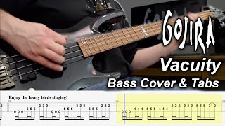 Vacuity - Bass Cover &amp; Tabs - Gojira - Instrumental