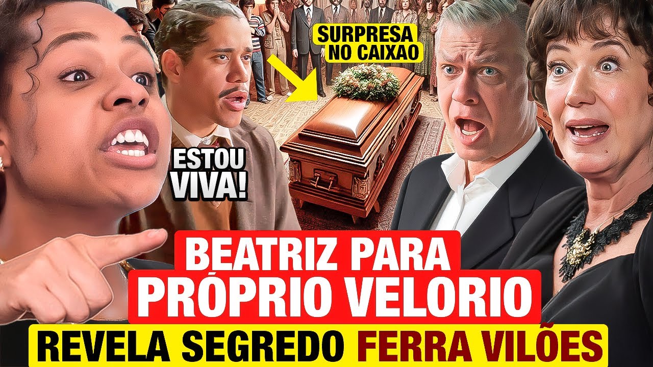 GAROTA DO MOMENTO: Beatriz morre? Beatriz e Basílio param o PRÓPRIO VELÓRIO e FAZ SURPRESA CHOCANTE!
