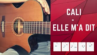 Tuto Guitare - Cali - Elle M'a Dit - Accords faciles pour débutants!