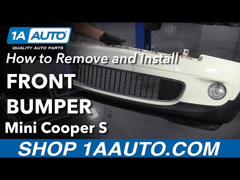 How to Remove Front Bumper 07-13 Mini Cooper S