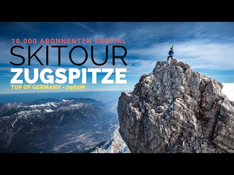 Zugspitze (2962m) is possible as a ski tour 🤔? YES - via the Gatterl | Top of Germany | 10,000 Su...