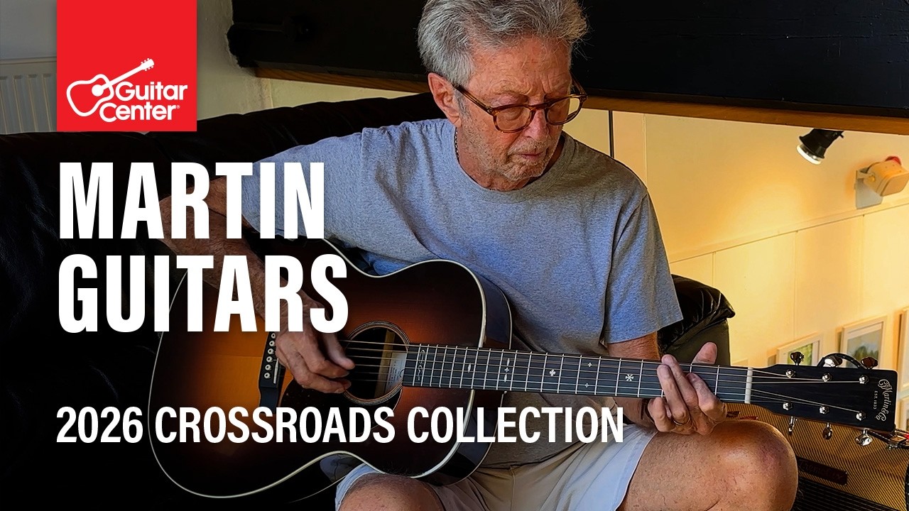 Eric Clapton's First Look at His New Martin Guitars | Crossroads 2026 - YouTube
