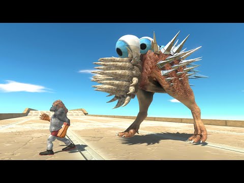 Can Someone Escape from Grinder Monster - Animal Revolt Battle Simulator