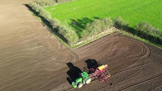 Seed drilling outside Retford