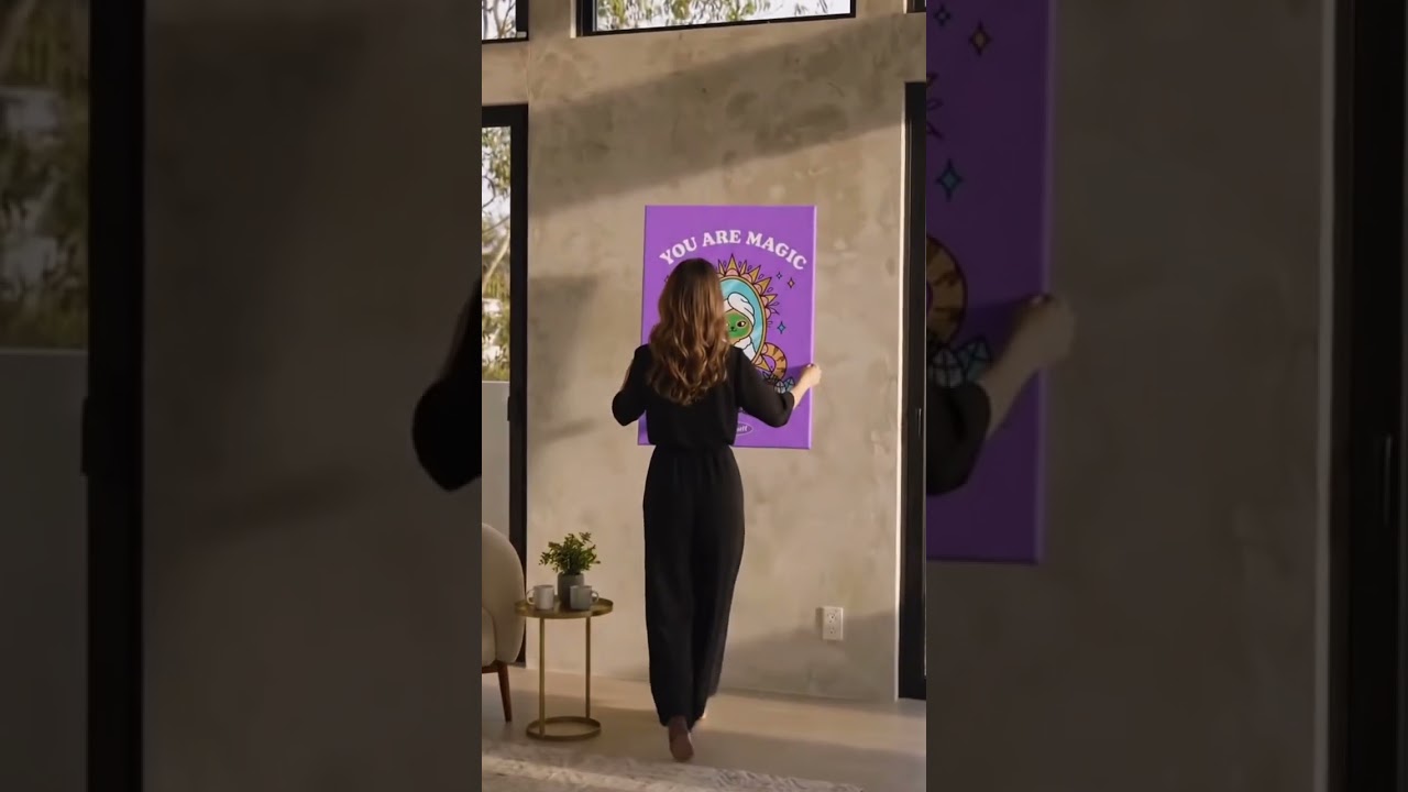 You Are Magic Canvas Wall Art | Motivational Quote Print