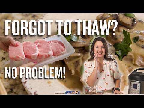 From Rock-Hard Frozen to Tender & Juicy – Instant Pot Pork Chops