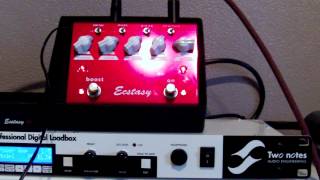 Bogner Ecstasy Red Review w/ Two Notes Torpedo WOS
