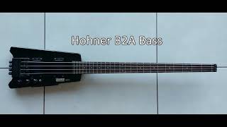 Video thumbnail for Hohner B2A headless Bass by tab4ssK