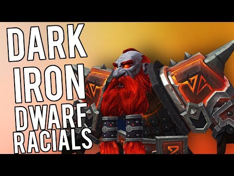 Dark Iron Dwarf Racials REVEALED! - WoW Legion 7.3.5