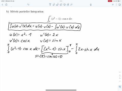 A1b - Integration per Partieller Integration (Klausur WiSe 22/23)
