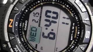 Casio Pro Trek PRG-240T-7ER - відео 4